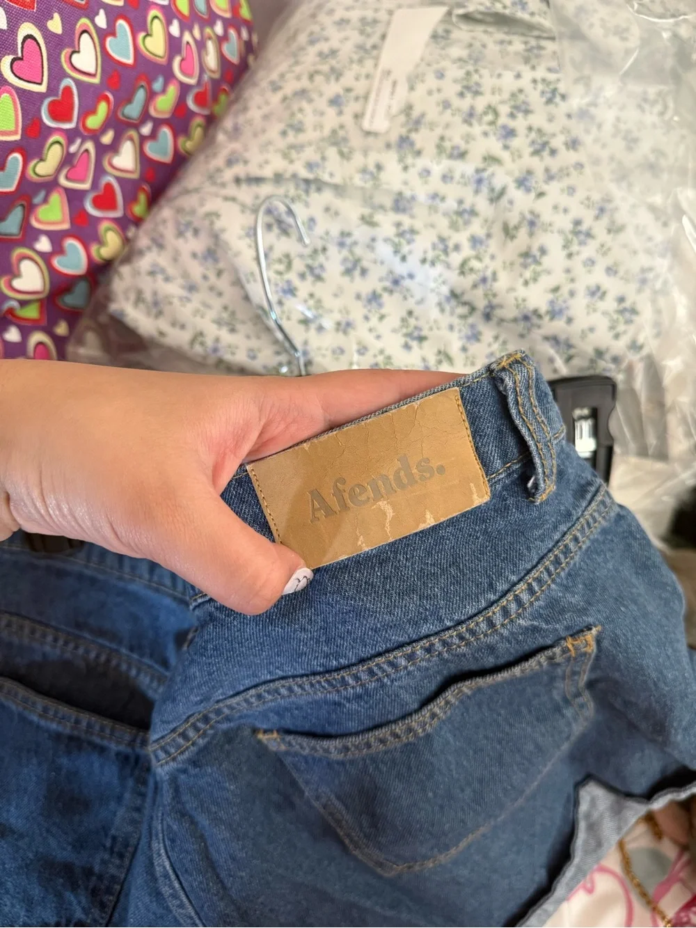 Afends Denim Jean Shorts